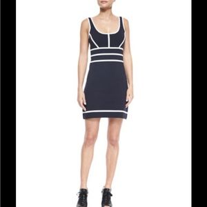 Rag & Bone Della Navy Mini Dress